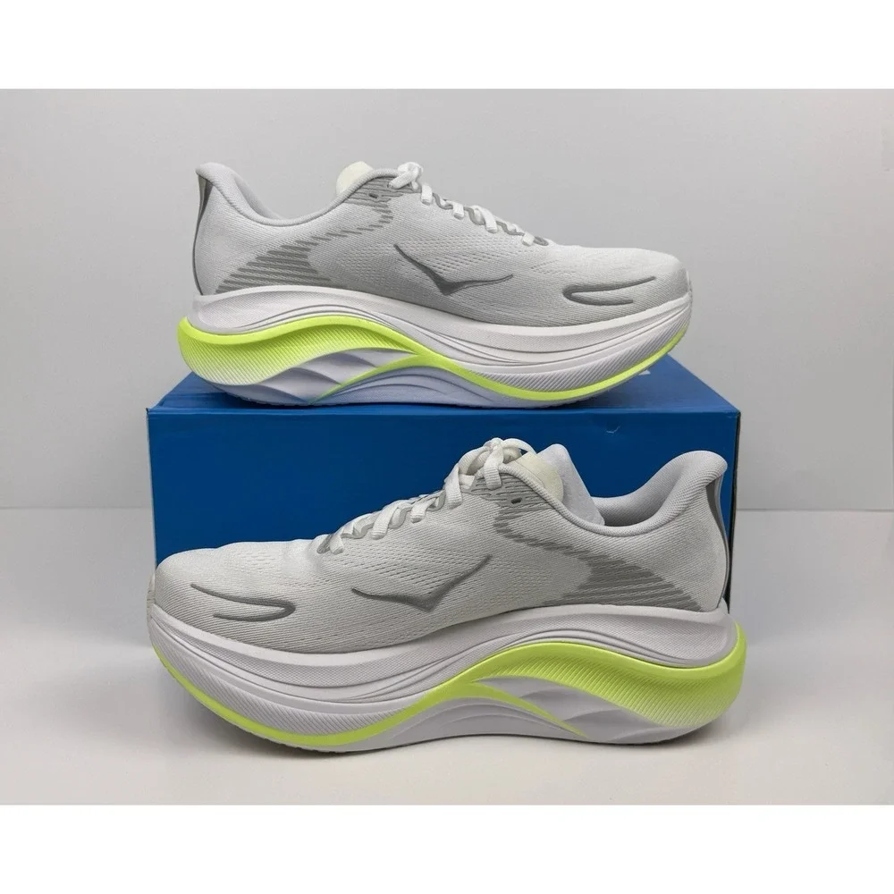 Hoka One One Skyward X 2 Running Shoes Women's Size 7 B‎ White 1171926/WTNN